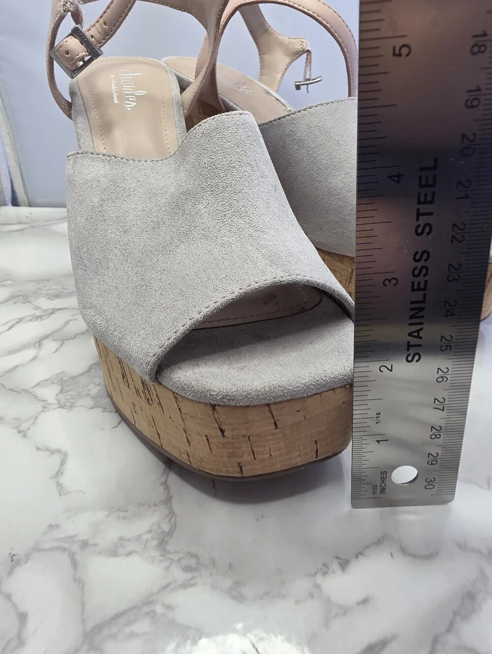 Charles by Charles David Dory platform wedge 7.5